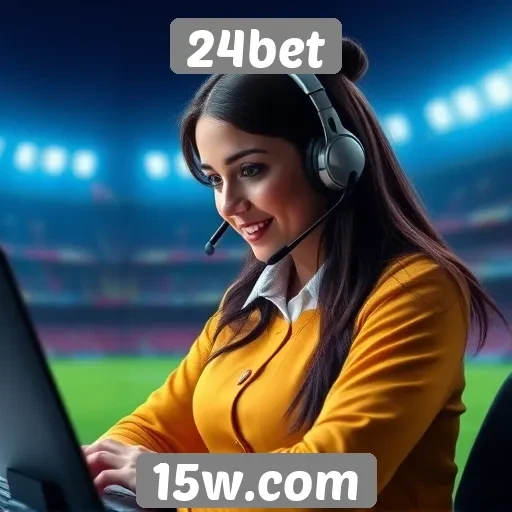 Suporte ao cliente e atendimento no 24bet